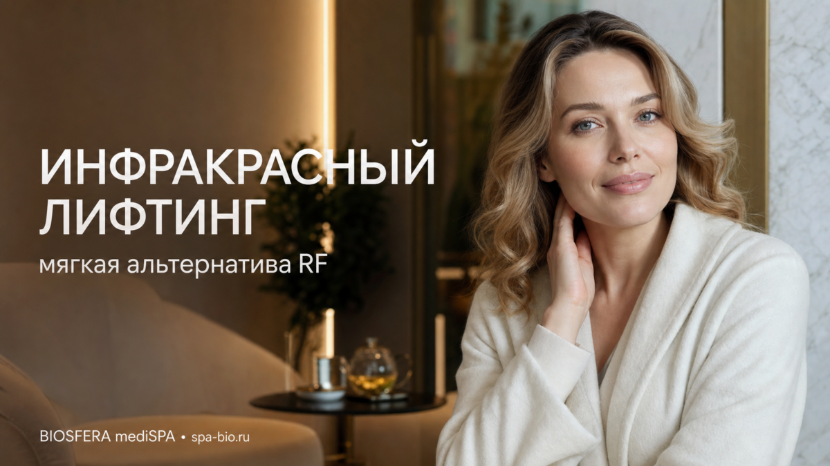 Инфракрасный лифтинг: мягкая альтернатива RF для омоложения лица