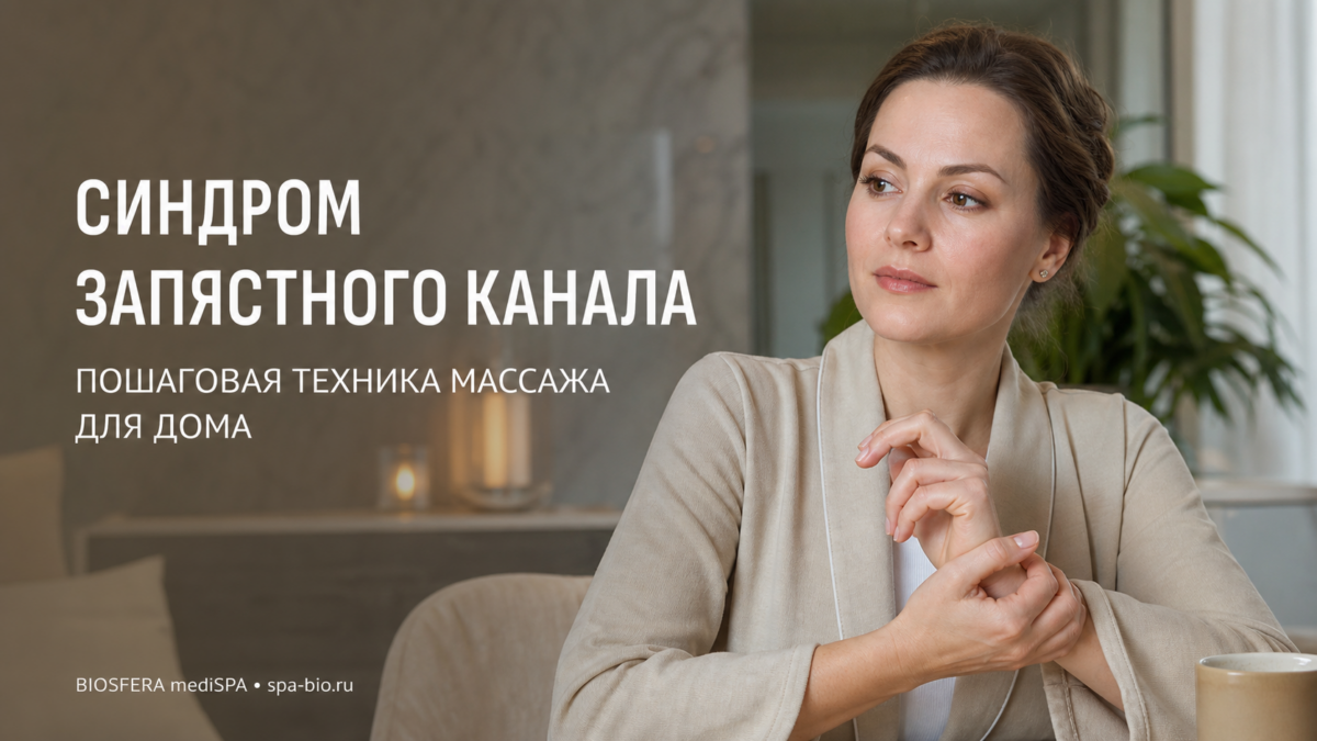 Синдром запястного канала — пошаговая техника массажа для дома