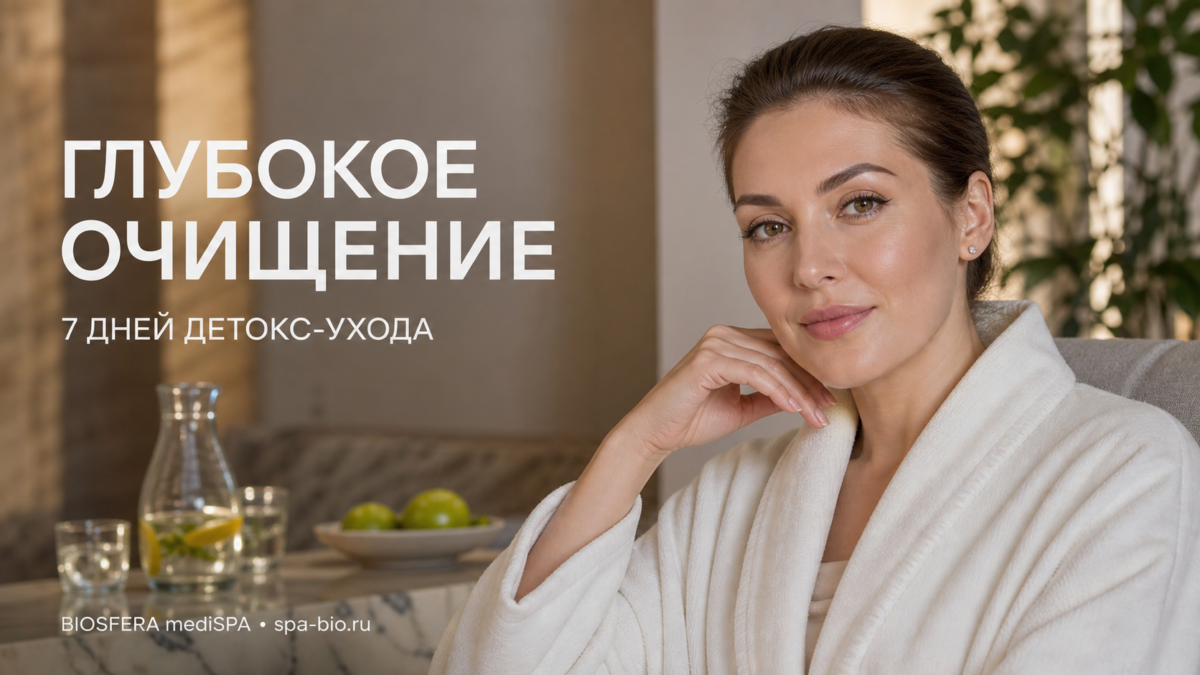 Детокс-программа: 7 дней питания и SPA-процедур для глубокого очищения организма