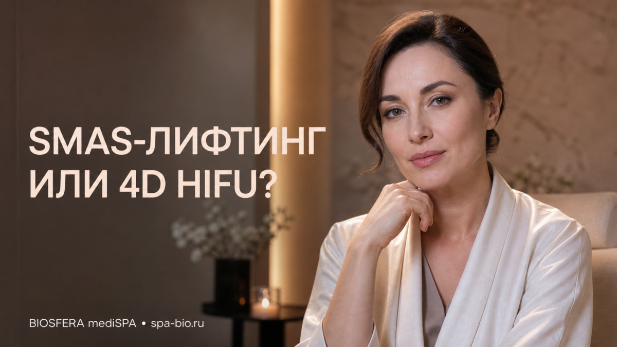 Ультразвуковой SMAS-лифтинг и 4D HIFU: в чем разница и что выбрать для омоложения лица